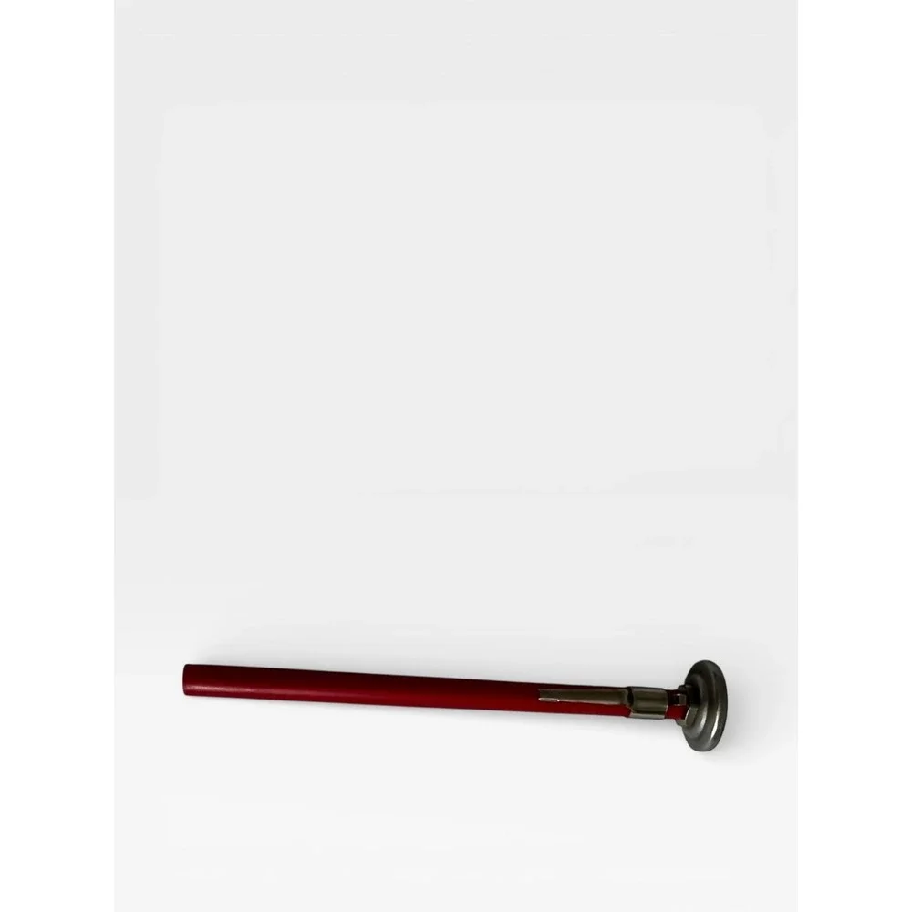 Taylor‎ 6072 Analog Pocket Thermometer 0-220 F Red Sleeve NSF Stainless Steel